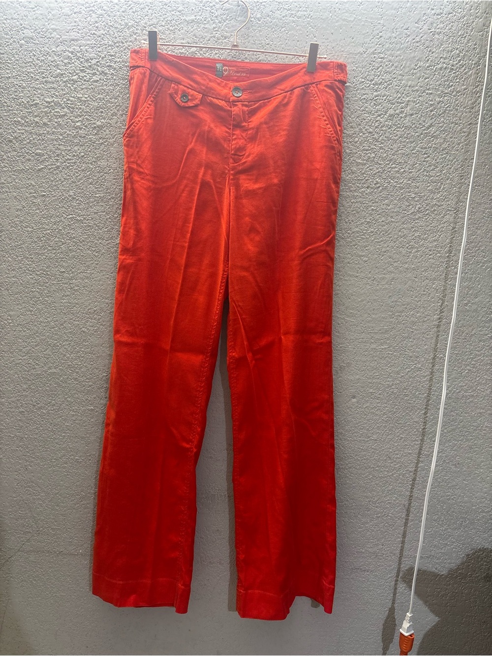Level 99 Men's Corduroy Pants in Bright Red